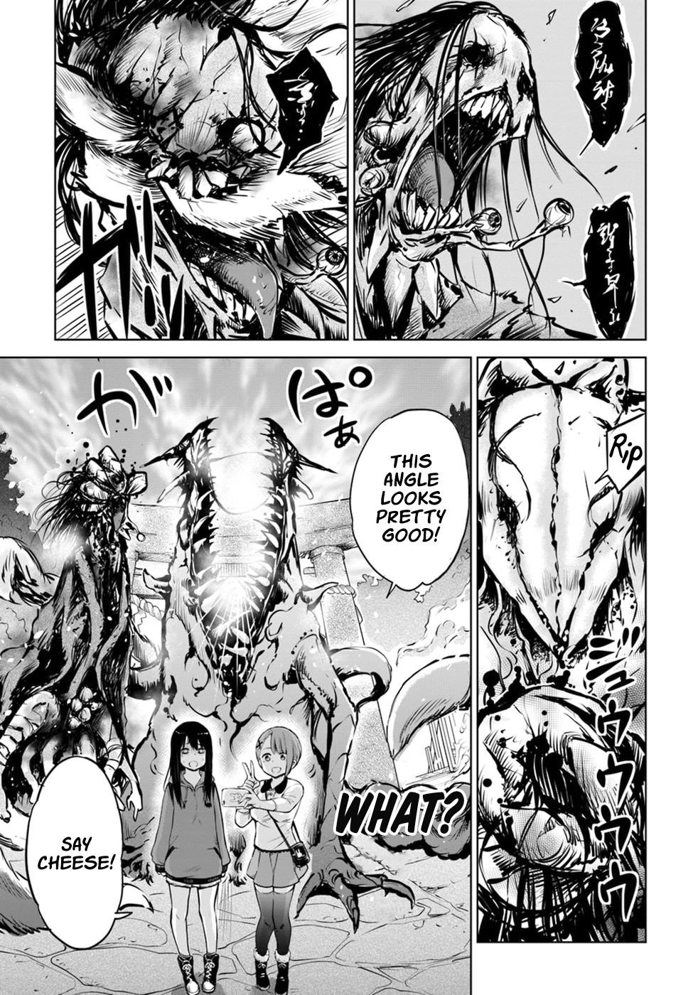 The Girl Who Sees “Them” Chapter 11 - Page 12