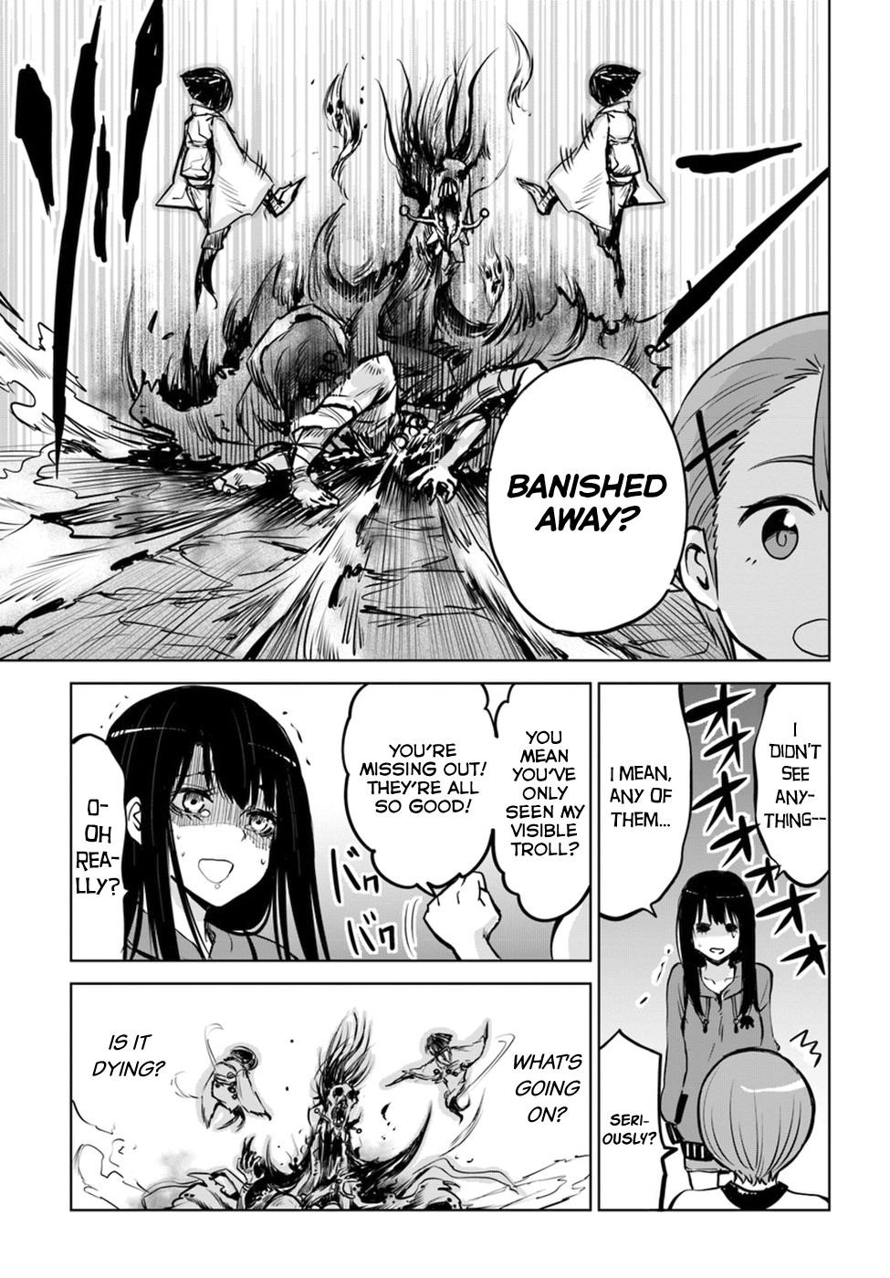 The Girl Who Sees “Them” Chapter 11 - Page 8