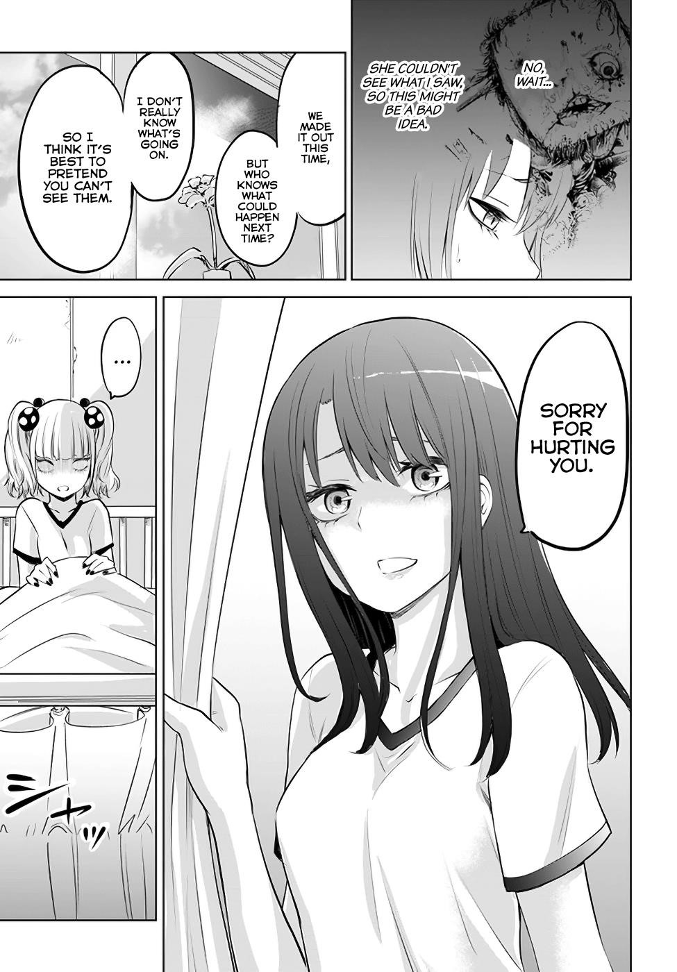 The Girl Who Sees “Them” Chapter 12 - Page 17