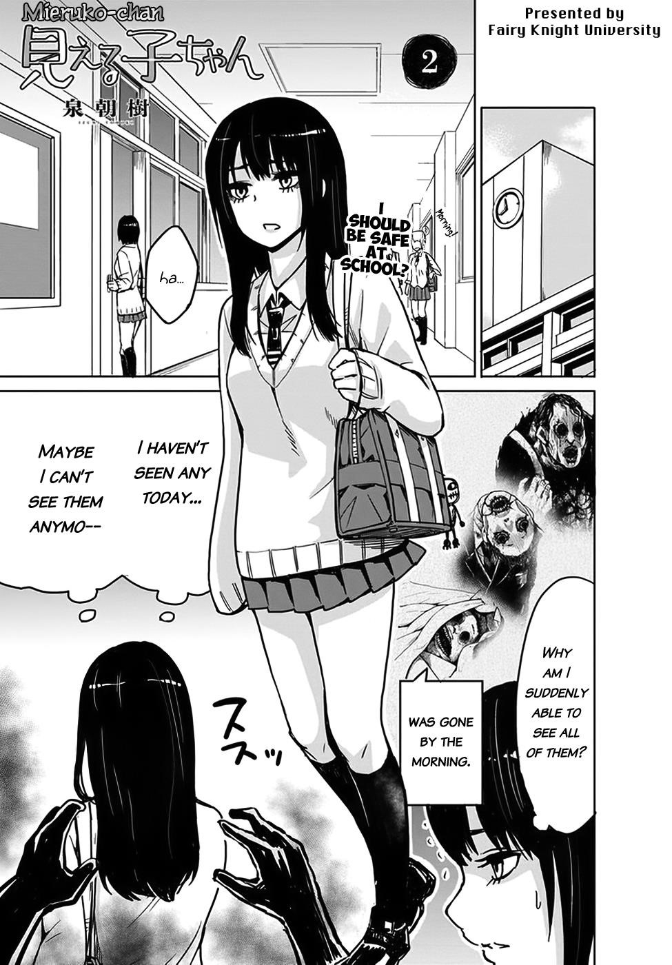 The Girl Who Sees “Them” Chapter 2 - Page 1