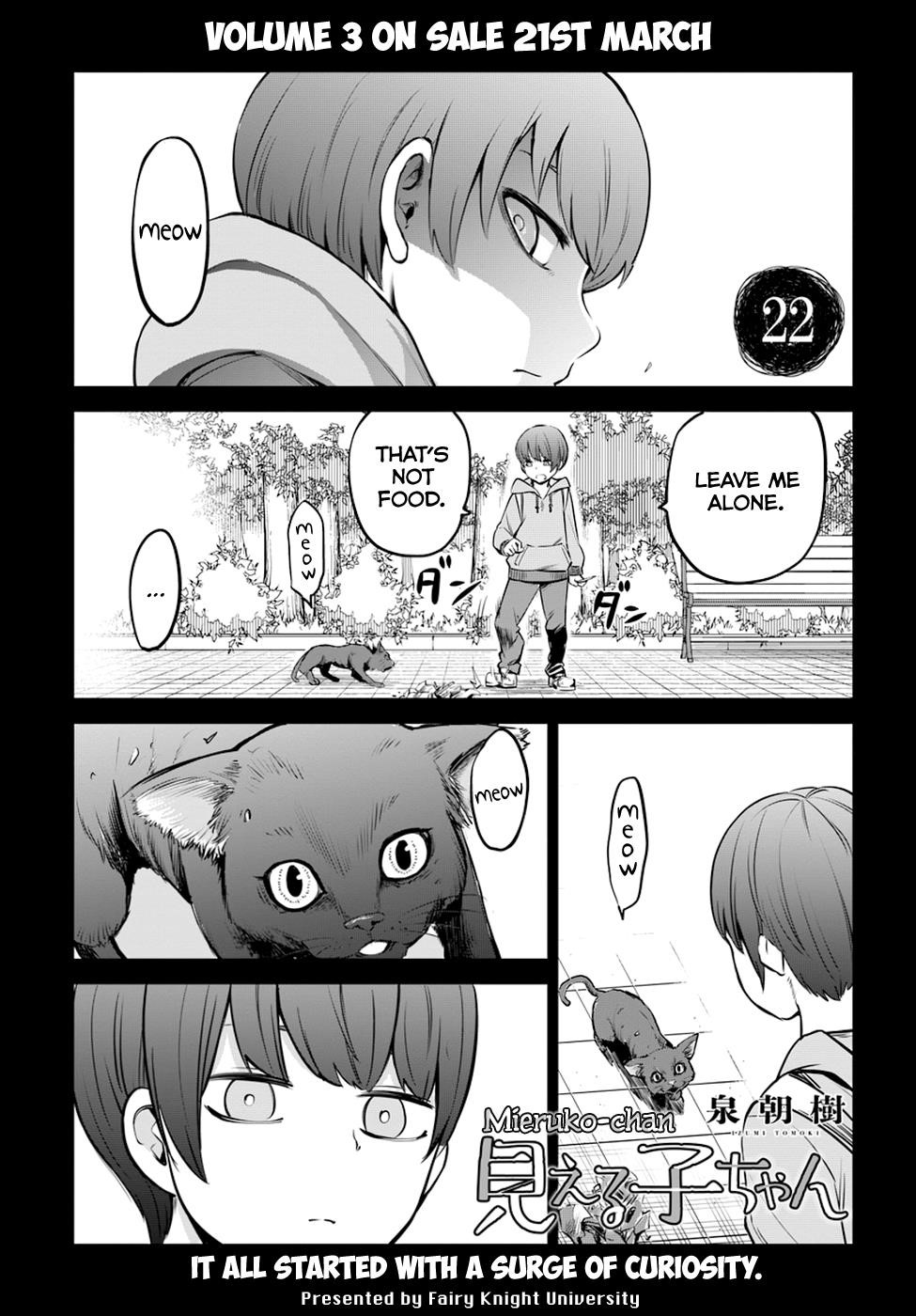 The Girl Who Sees “Them” Chapter 22 - Page 1