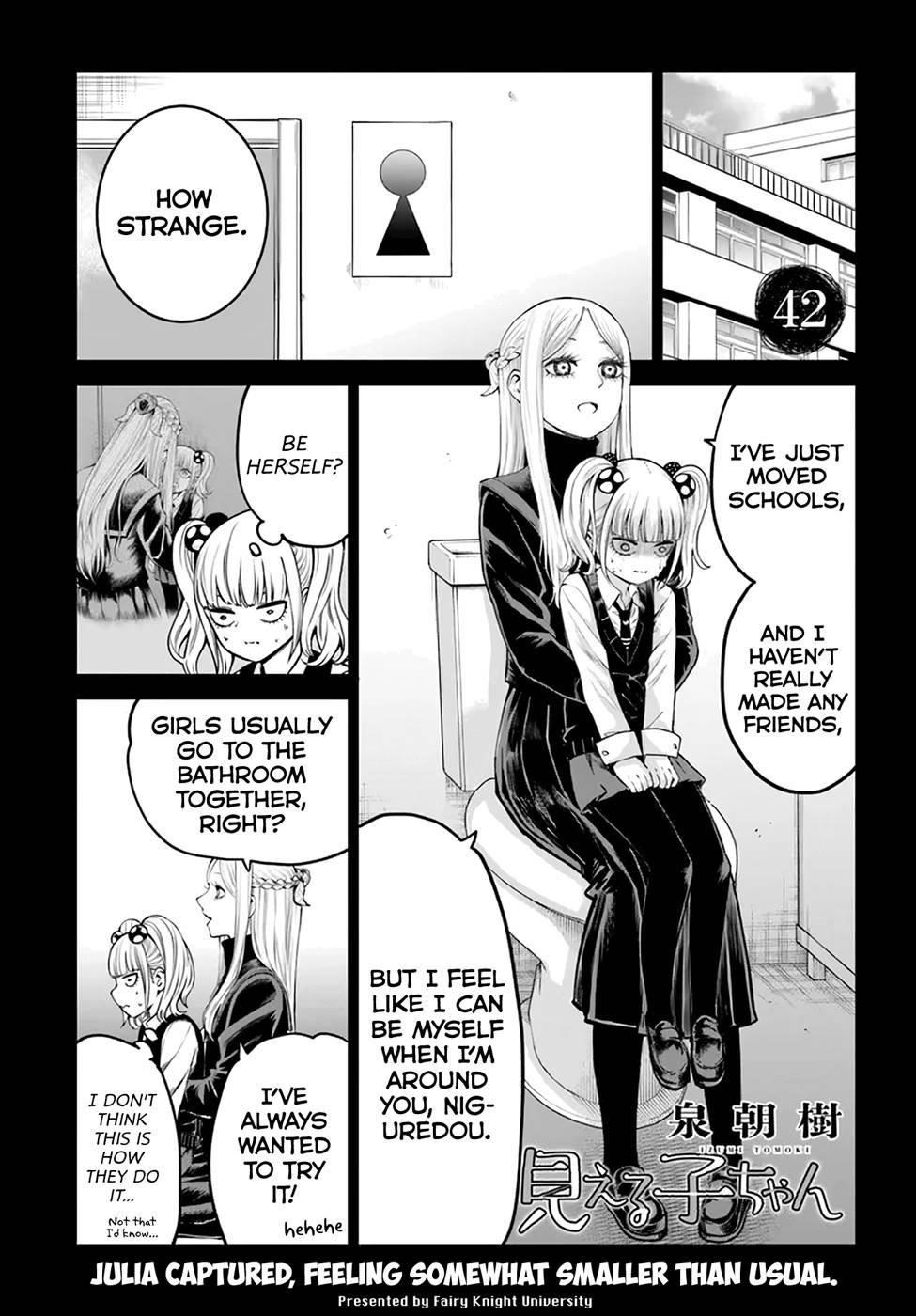 The Girl Who Sees “Them” Chapter 42 - Page 1