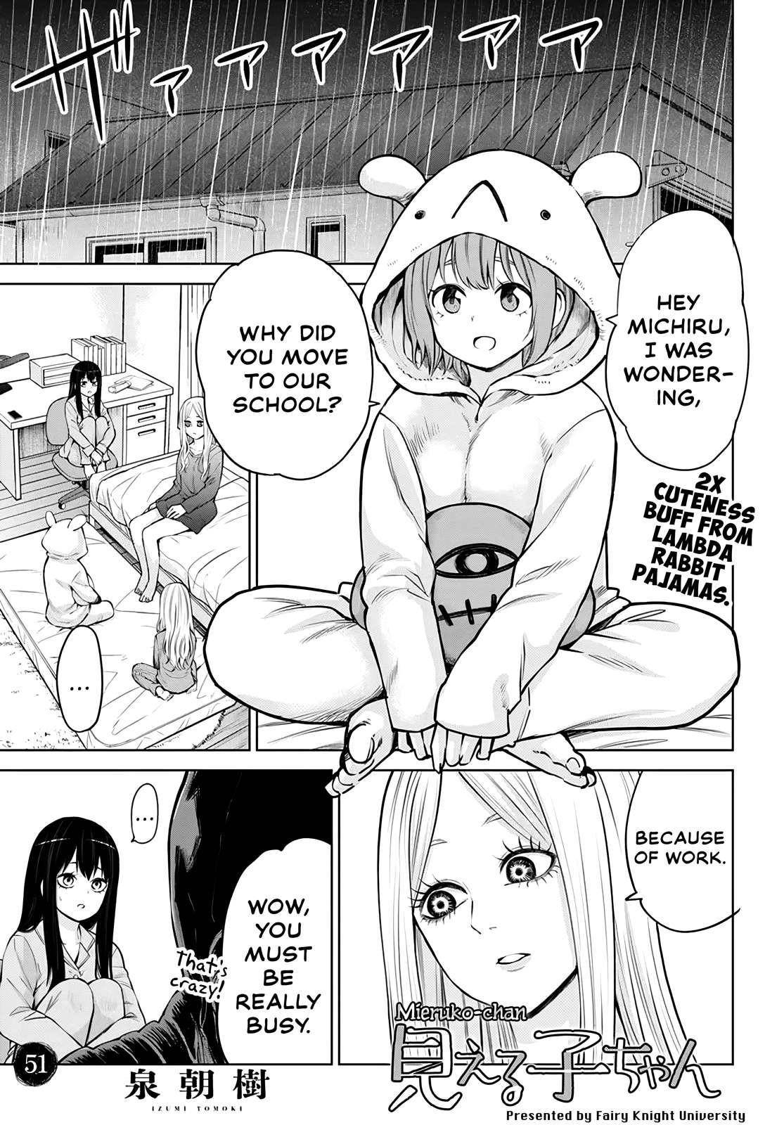 The Girl Who Sees “Them” Chapter 51 - Page 1