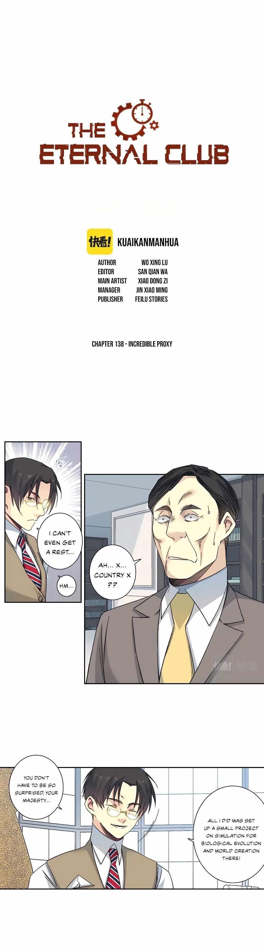 I Built A Lifespan Club Chapter 138 - Page 1