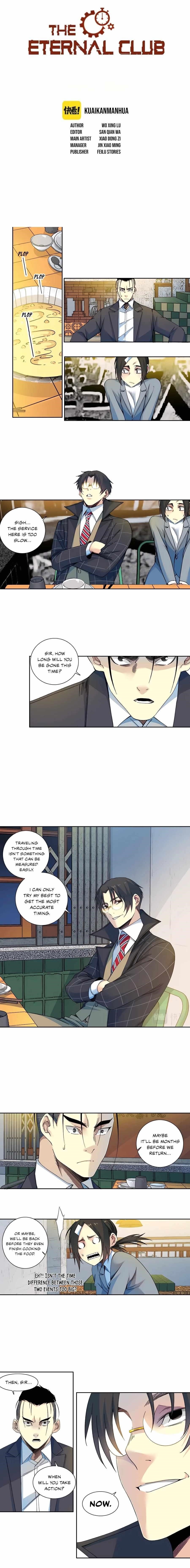 I Built A Lifespan Club Chapter 153 - Page 1