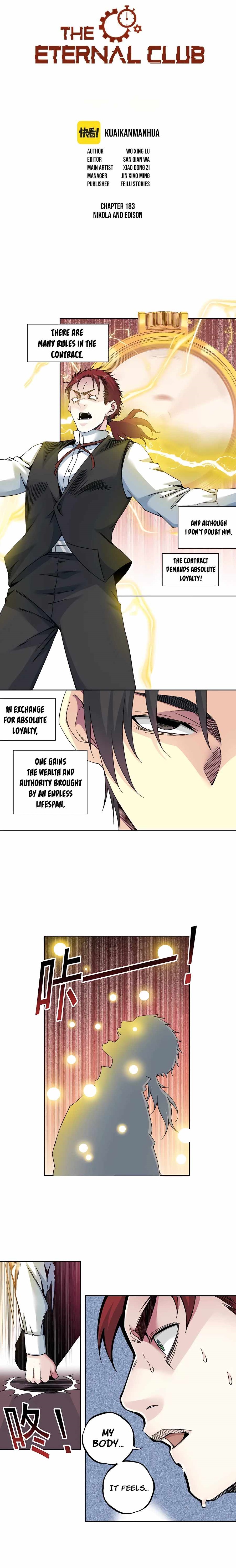 I Built A Lifespan Club Chapter 183 - Page 1