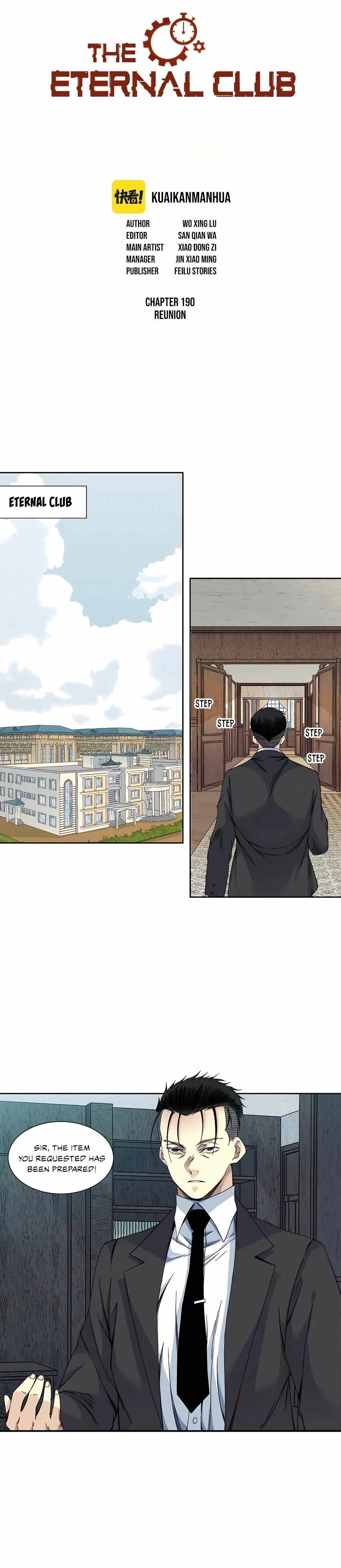 I Built A Lifespan Club Chapter 190 - Page 1