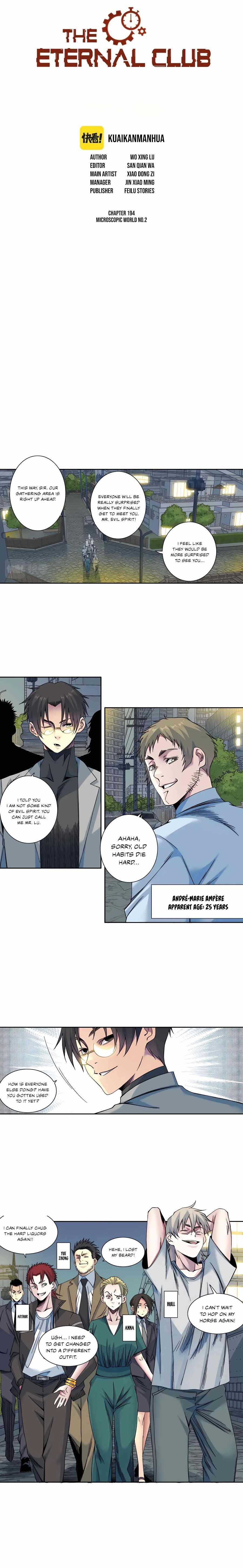 I Built A Lifespan Club Chapter 194 - Page 1