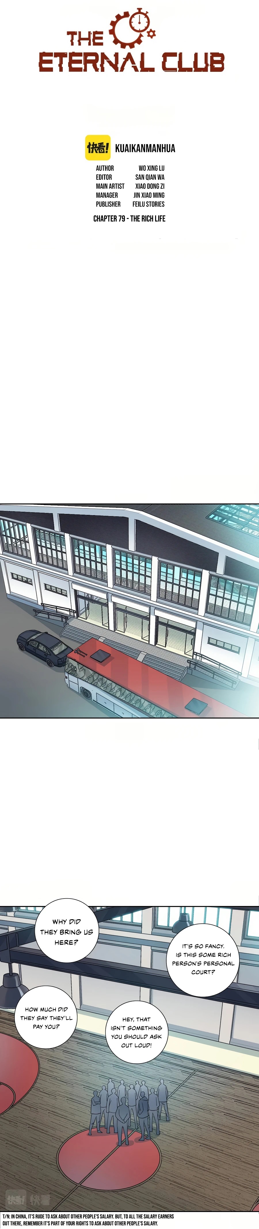 I Built A Lifespan Club Chapter 79 - Page 1