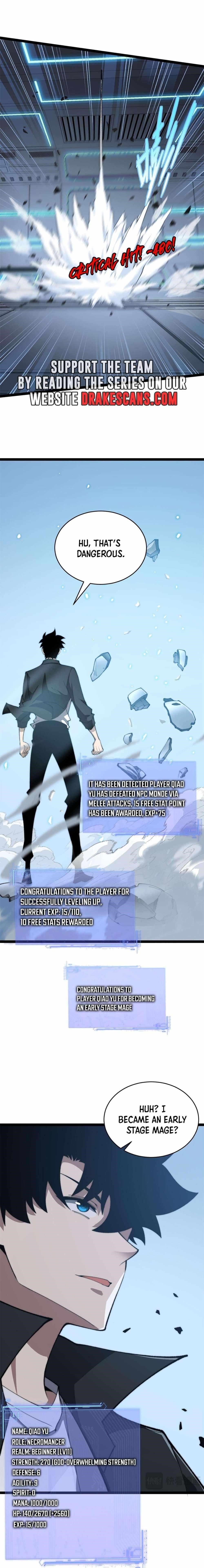 Maxed Strength Stats Necromancer Chapter 15 - Page 12