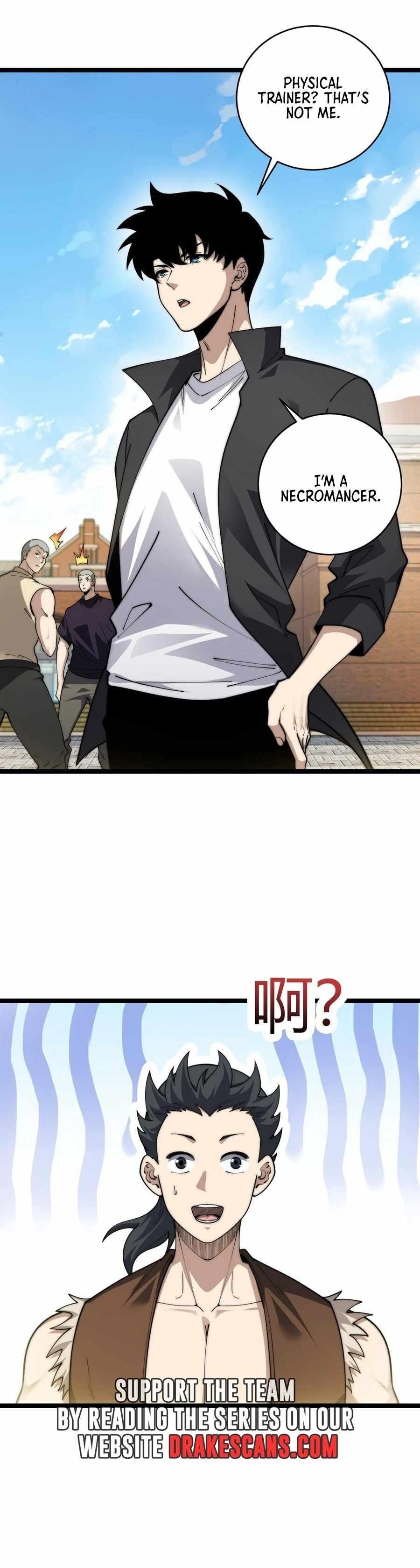 Maxed Strength Stats Necromancer Chapter 37 - Page 1