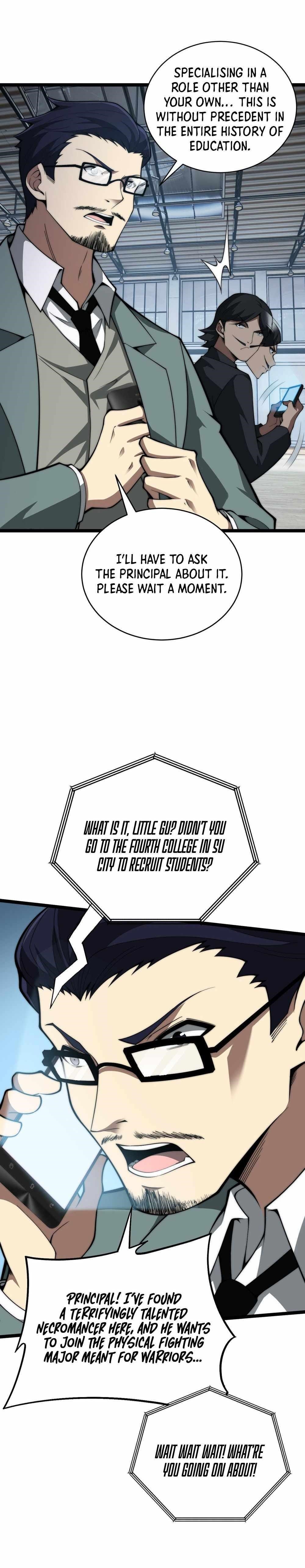 Maxed Strength Stats Necromancer Chapter 7 - Page 18