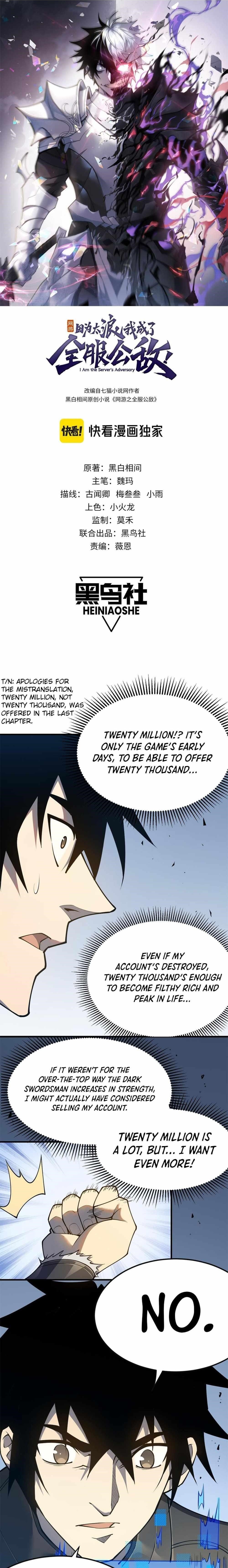 I Became The Game’s Biggest Villain Chapter 6 - Page 1