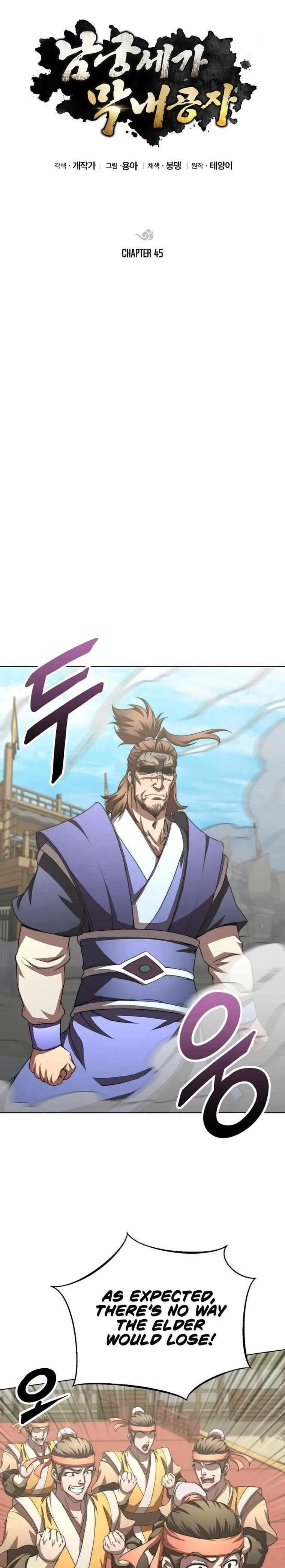 Youngest Son of the NamGung Clan Chapter 45 - Page 1