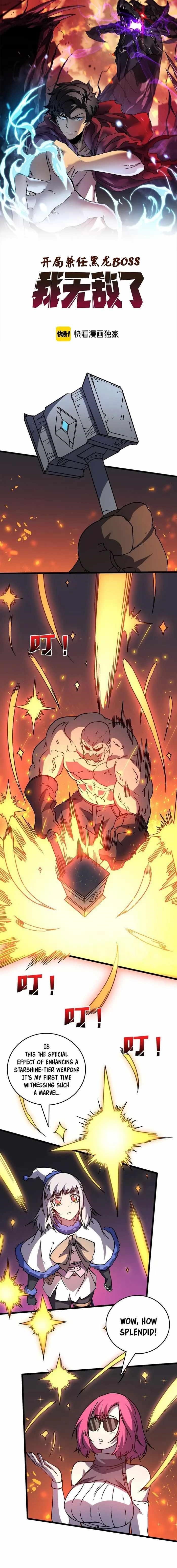 Starting as the Black Dragon Boss, I Am Invincible Chapter 15 - Page 1
