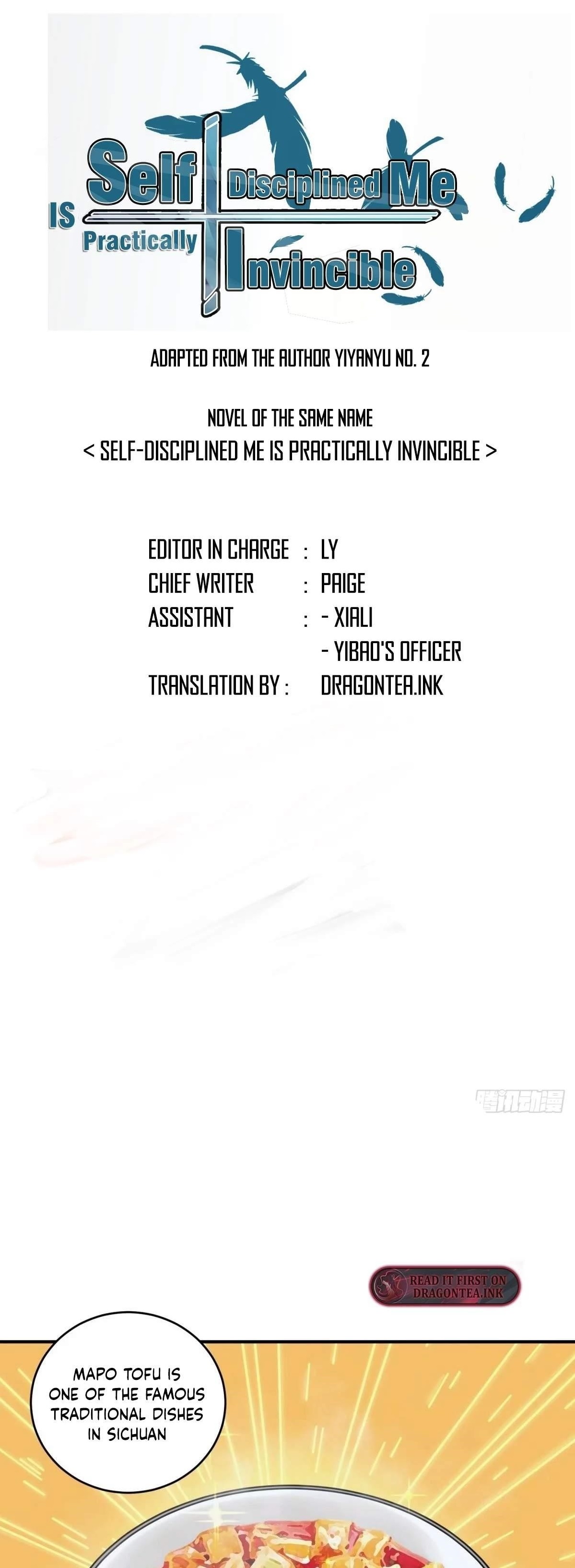 The Self-Disciplined Me Is Practically Invincible Chapter 24 - Page 1