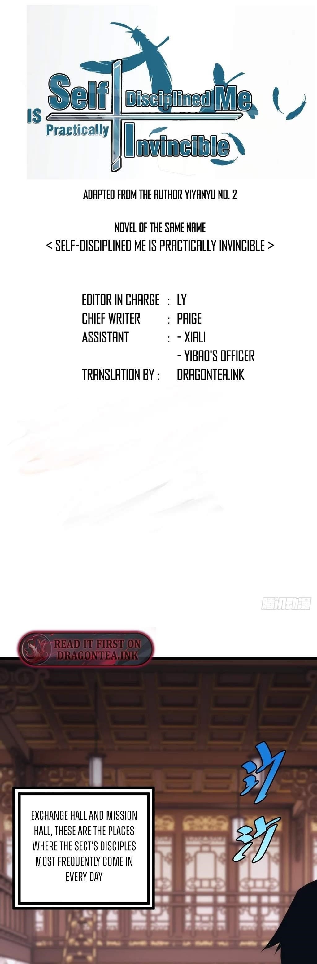 The Self-Disciplined Me Is Practically Invincible Chapter 43 - Page 1