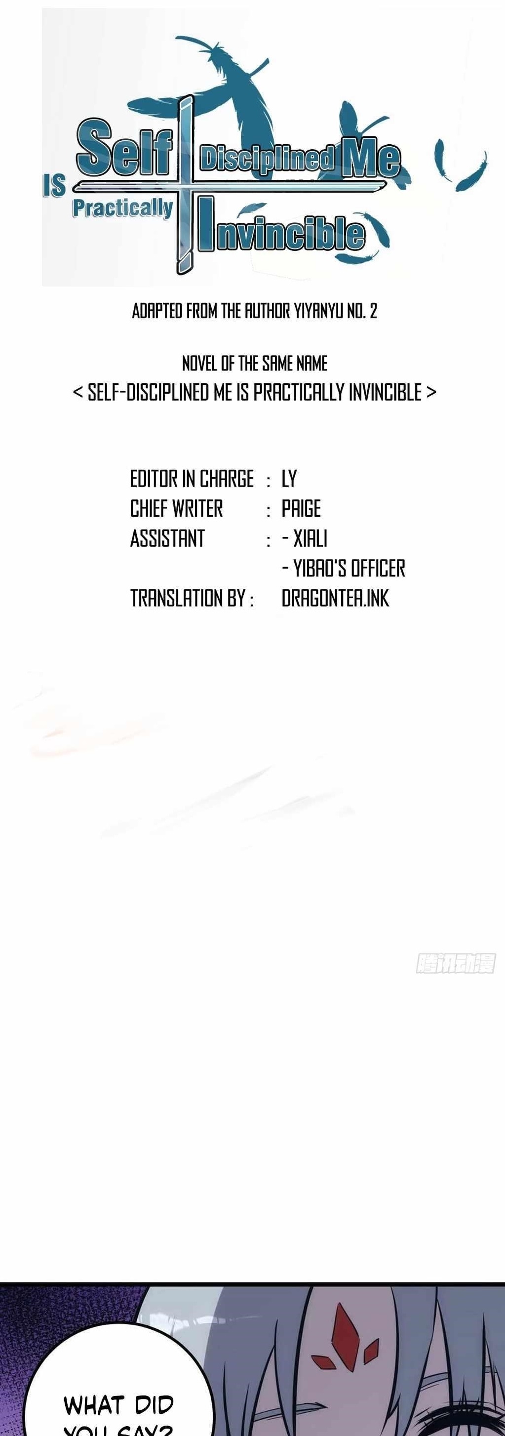 The Self-Disciplined Me Is Practically Invincible Chapter 46 - Page 1