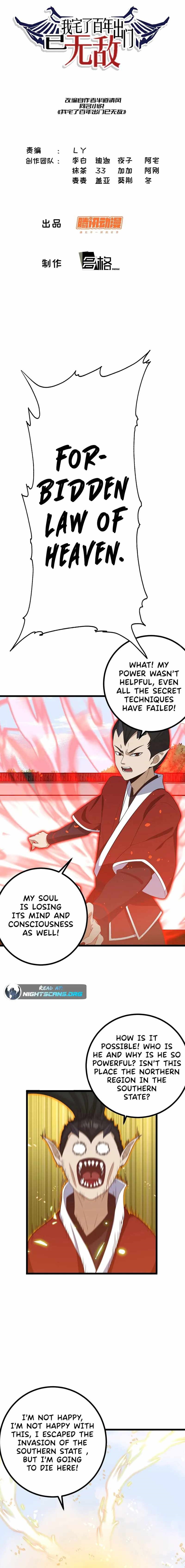 Invincible After a Hundred Years of Seclusion Chapter 75 - Page 1