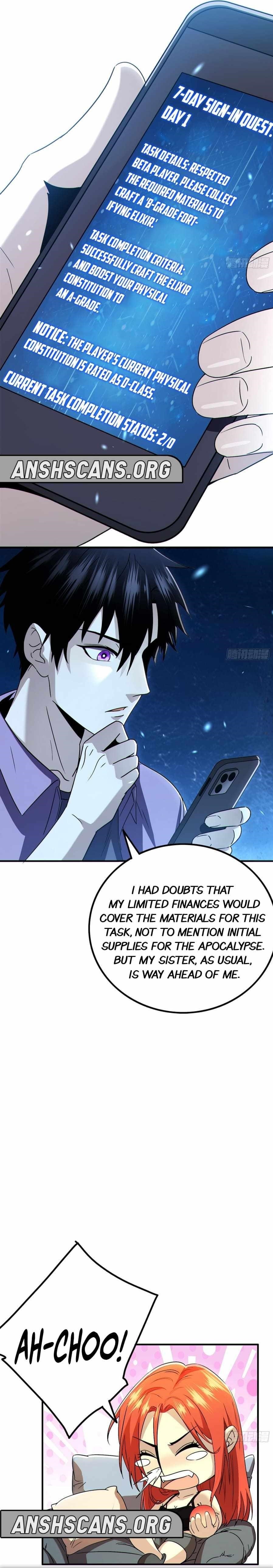 Invincible in the Apocalypse: I’m The Only Beta Player Chapter 2 - Page 13