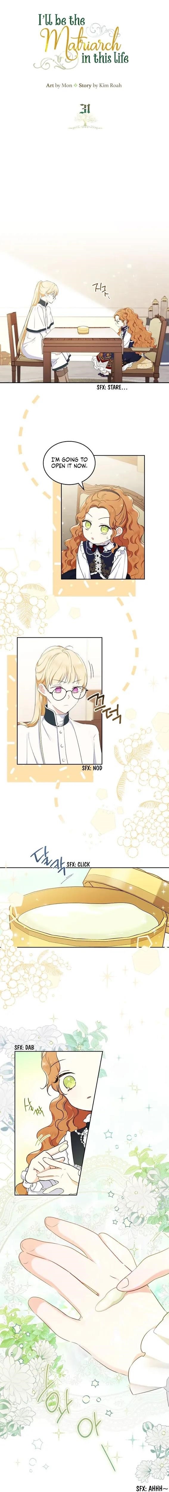 I’ll Be the Matriarch in This Life Chapter 31 - Page 1