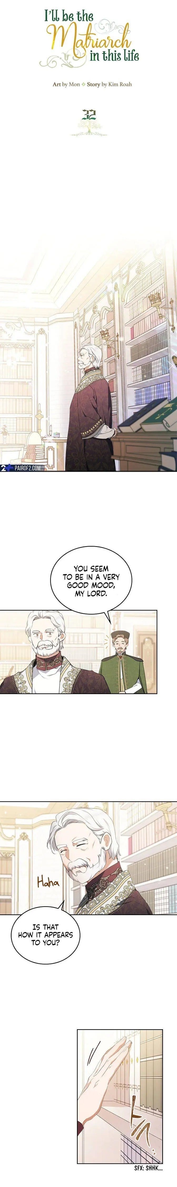 I’ll Be the Matriarch in This Life Chapter 32 - Page 1