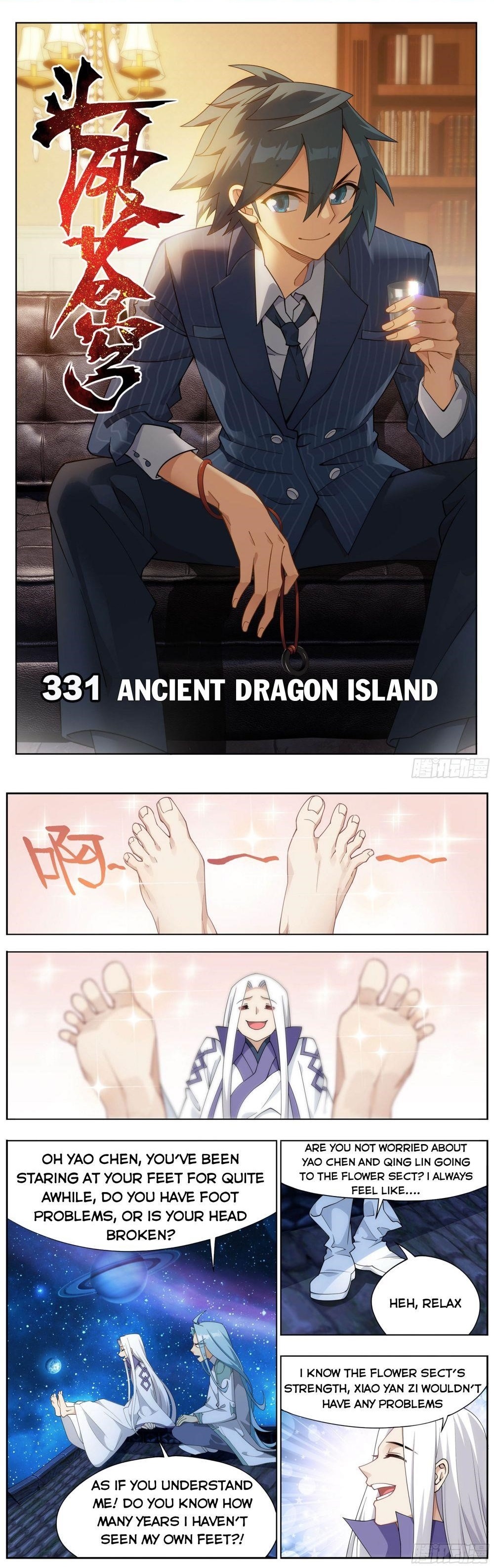 BATTLE THROUGH THE HEAVENS Chapter 331 - Page 1