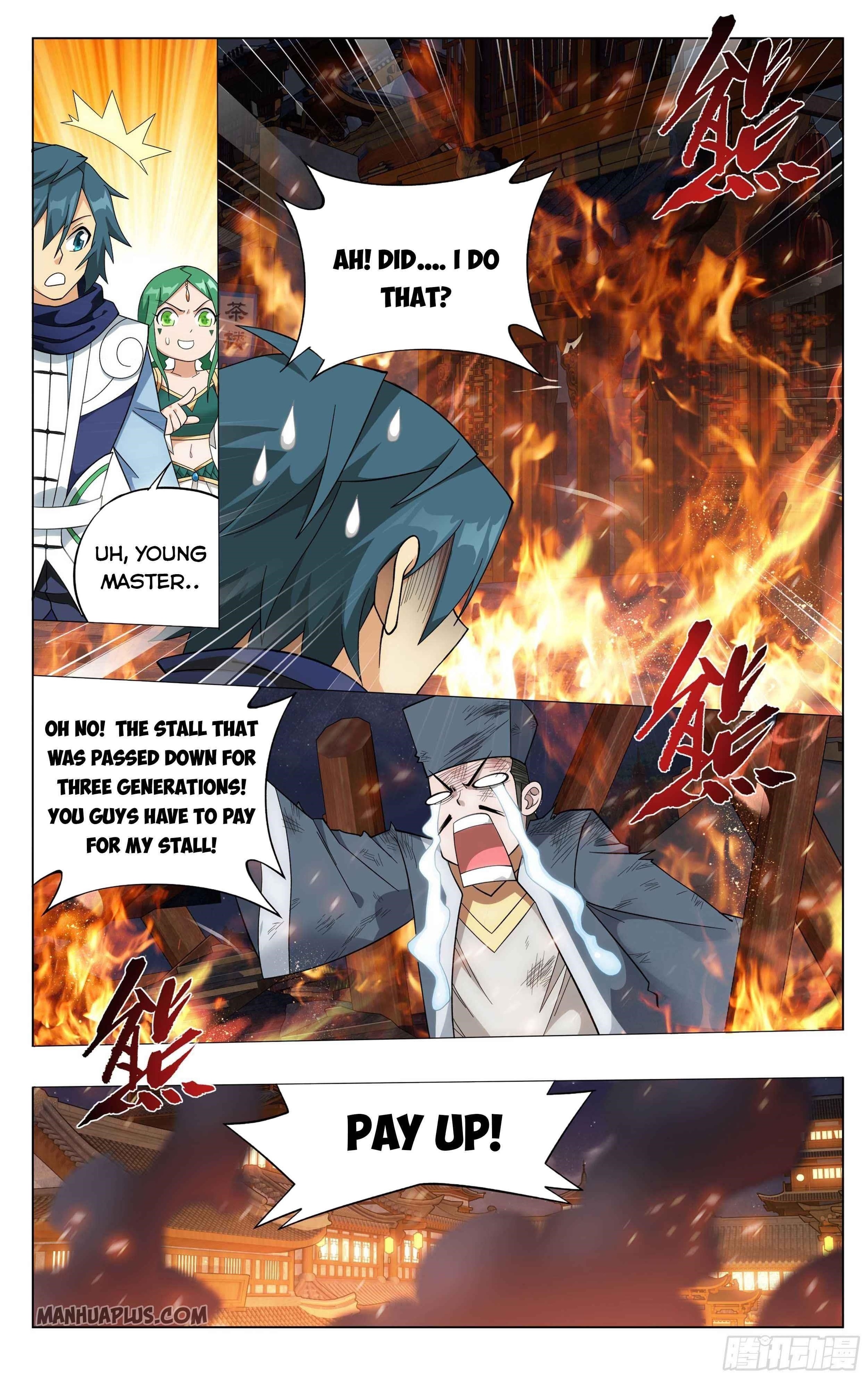 BATTLE THROUGH THE HEAVENS Chapter 337 - Page 21