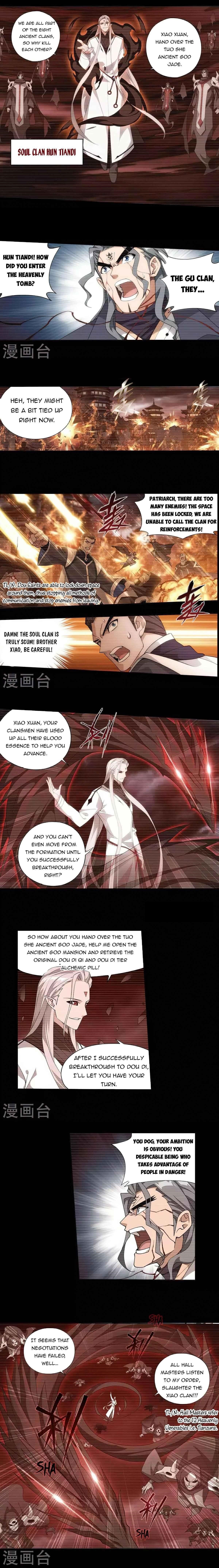 BATTLE THROUGH THE HEAVENS Chapter 352 - Page 1