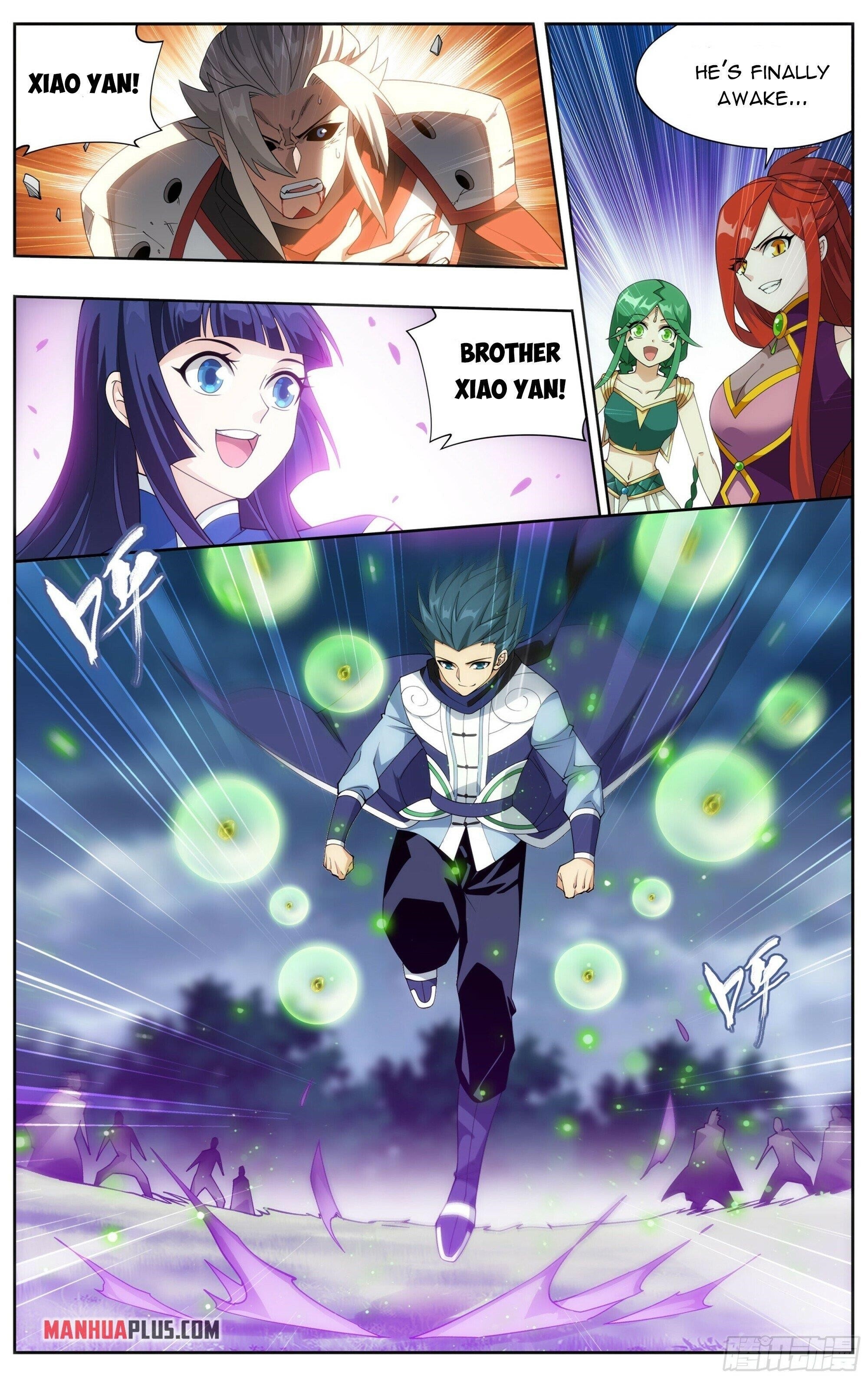 BATTLE THROUGH THE HEAVENS Chapter 375 - Page 1