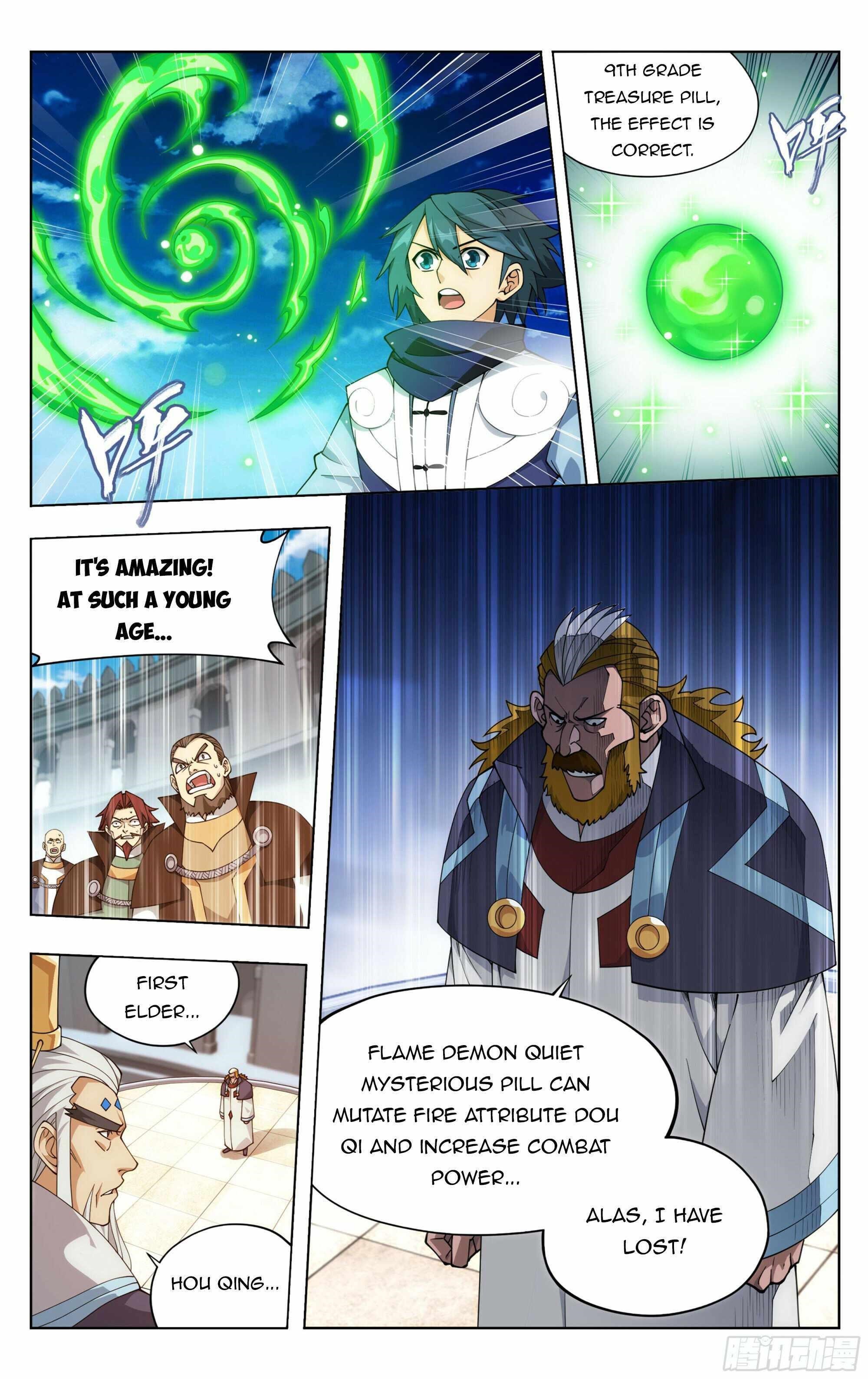BATTLE THROUGH THE HEAVENS Chapter 384 - Page 9