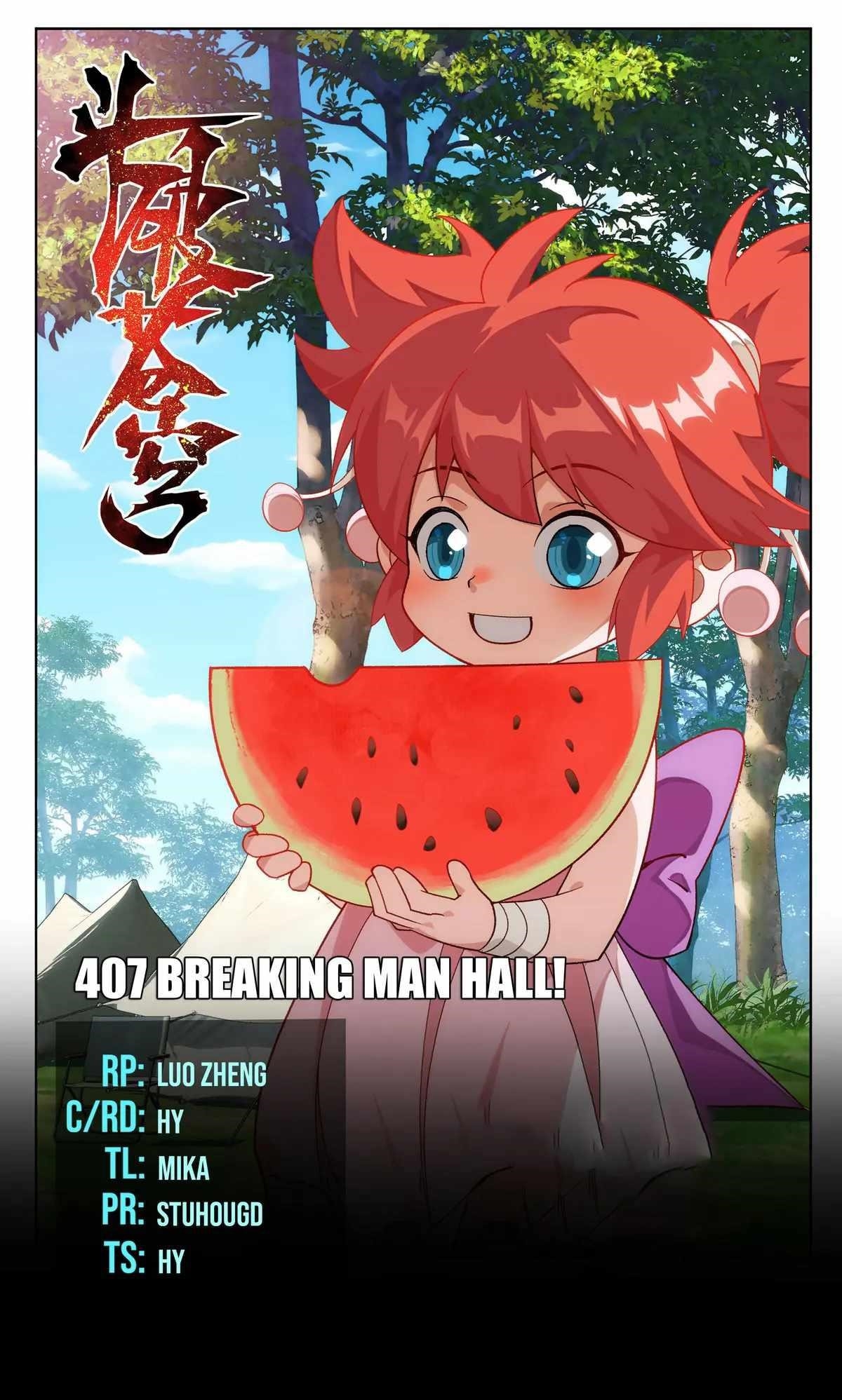 BATTLE THROUGH THE HEAVENS Chapter 407 - Page 1