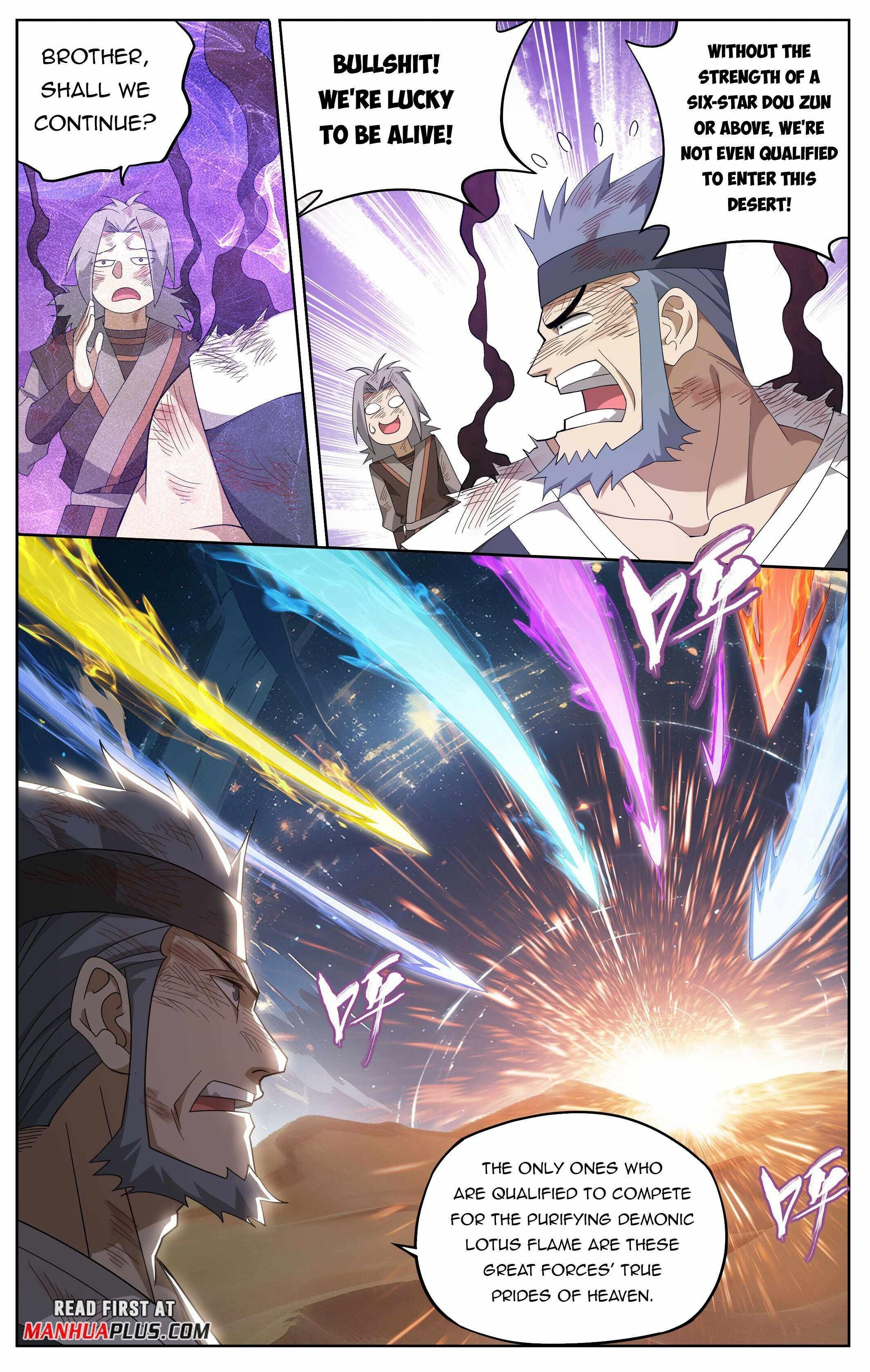 BATTLE THROUGH THE HEAVENS Chapter 415 - Page 5