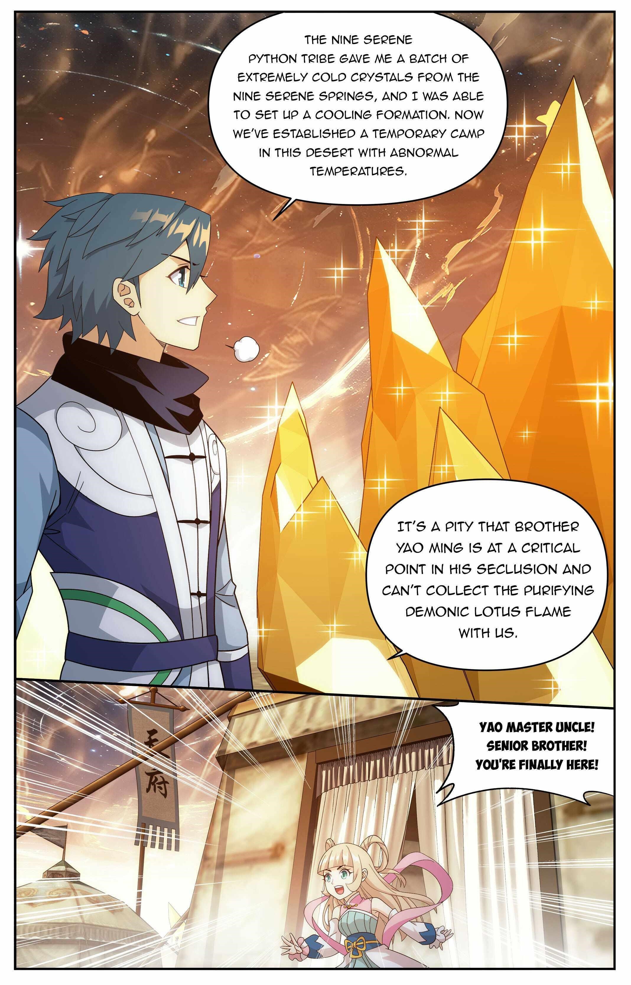 BATTLE THROUGH THE HEAVENS Chapter 415 - Page 8