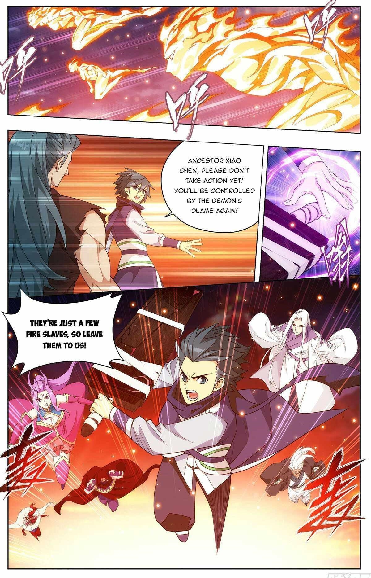 BATTLE THROUGH THE HEAVENS Chapter 422 - Page 1