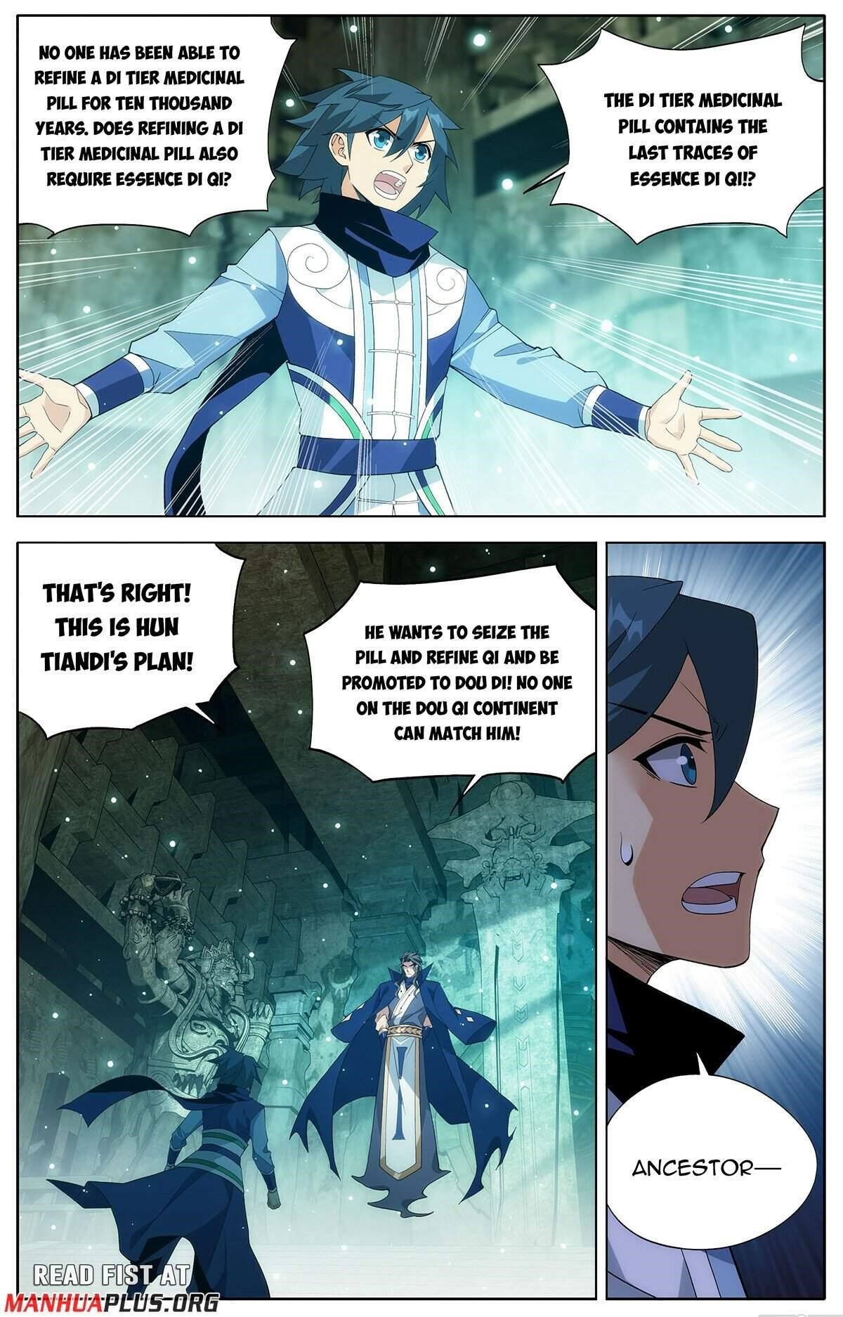 BATTLE THROUGH THE HEAVENS Chapter 444 - Page 3