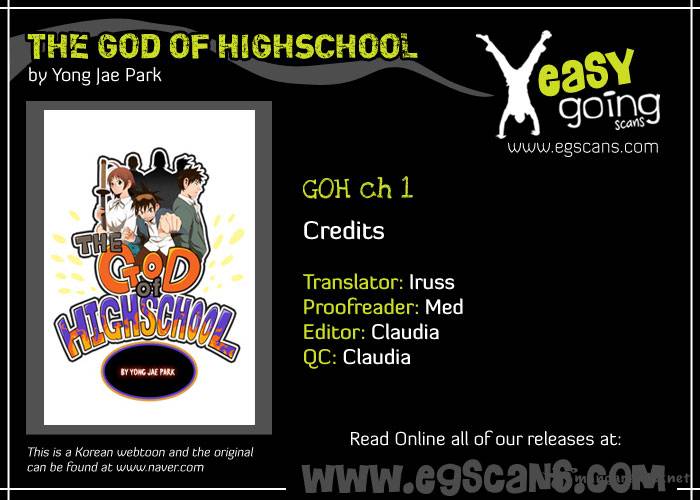 The God of High School Chapter 1 - Page 2