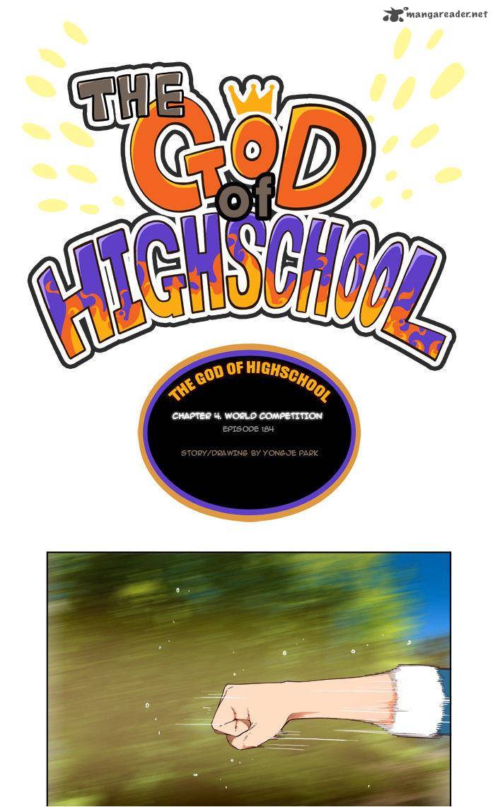 The God of High School Chapter 184 - Page 1