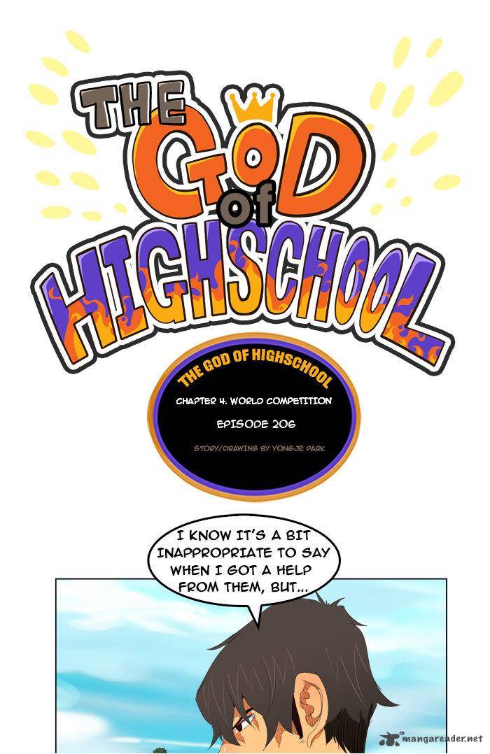 The God of High School Chapter 206 - Page 4