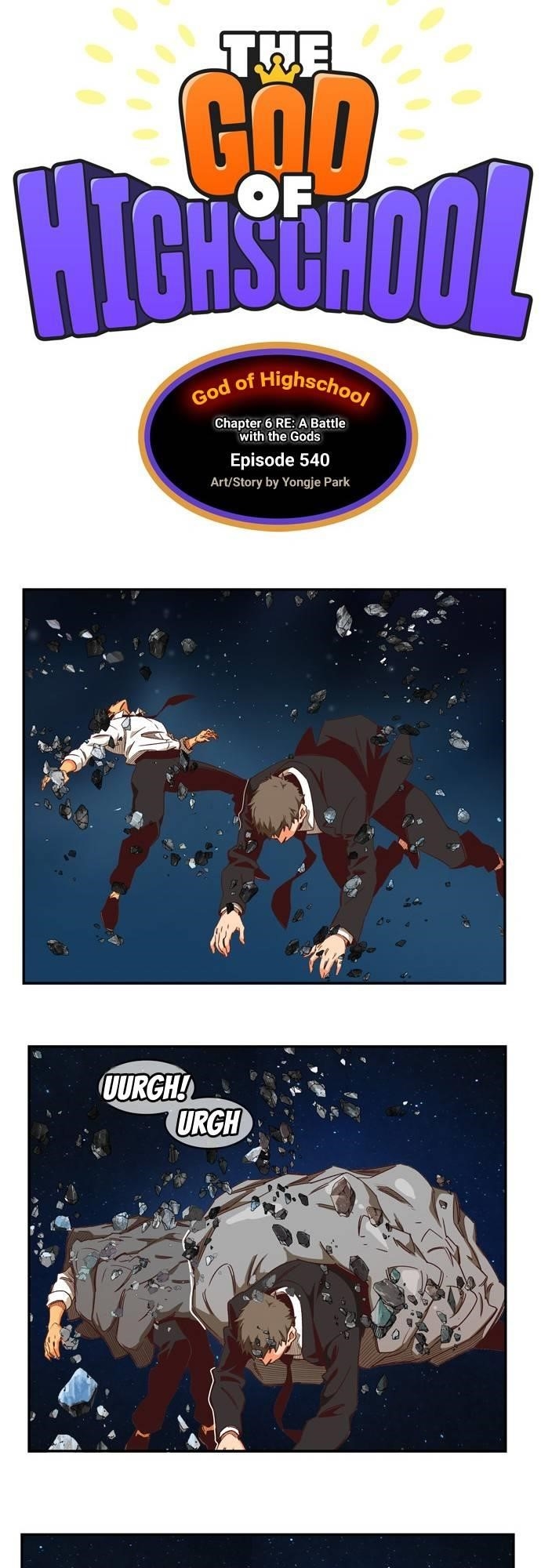 The God of High School Chapter 540 - Page 44