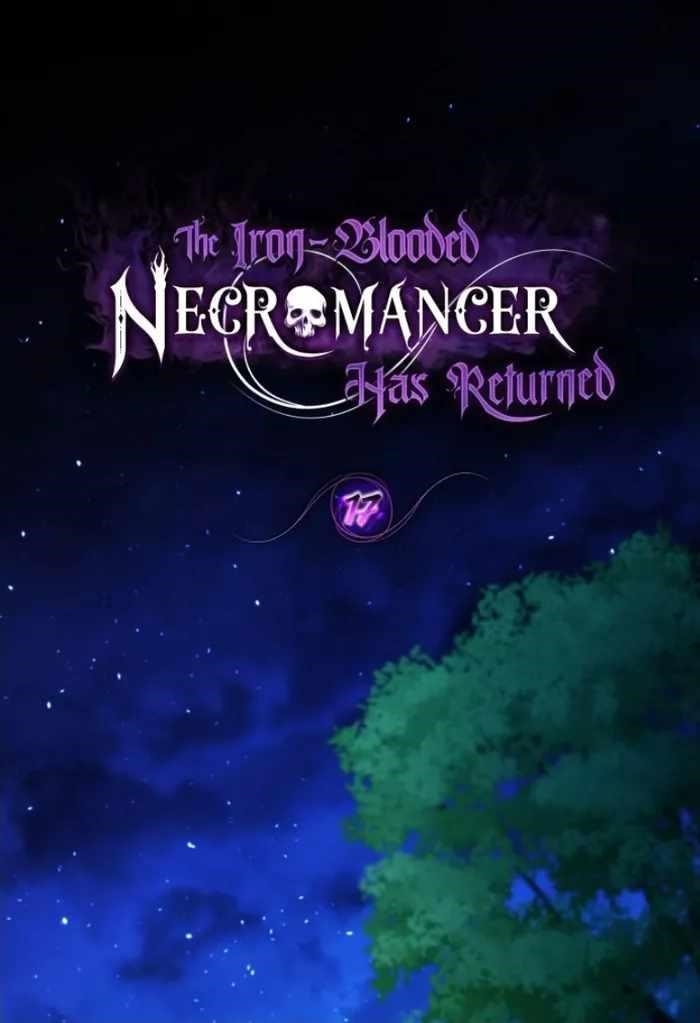 The Iron-Blooded Necromancer Has Returned Chapter 17 - Page 1