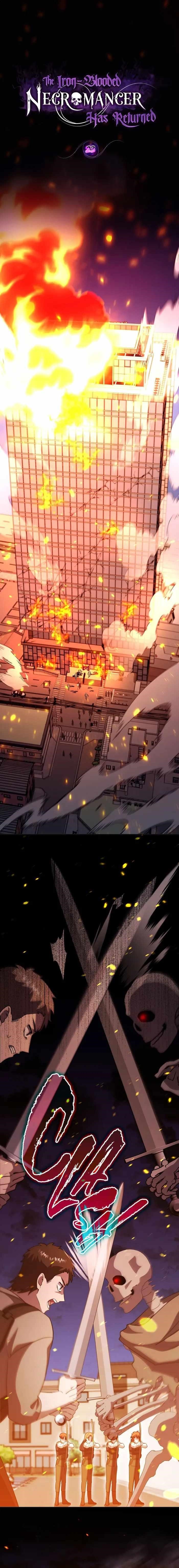The Iron-Blooded Necromancer Has Returned Chapter 23 - Page 1