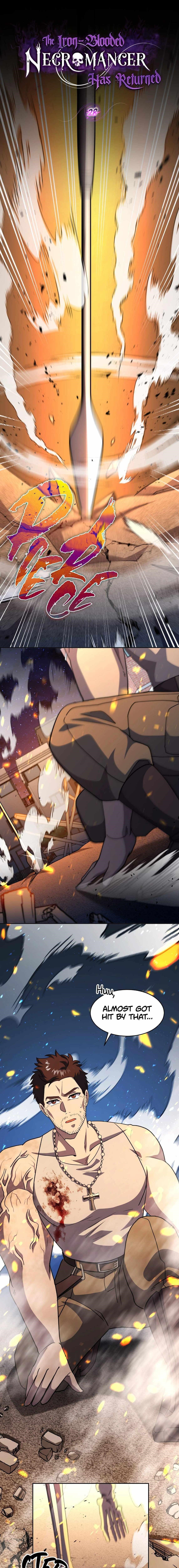 The Iron-Blooded Necromancer Has Returned Chapter 28 - Page 1