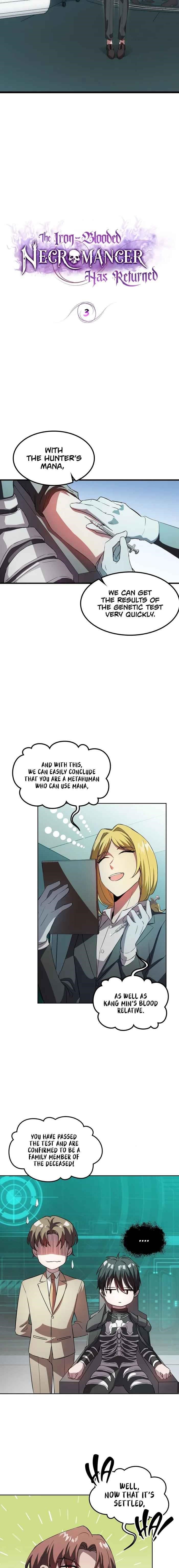 The Iron-Blooded Necromancer Has Returned Chapter 3 - Page 8