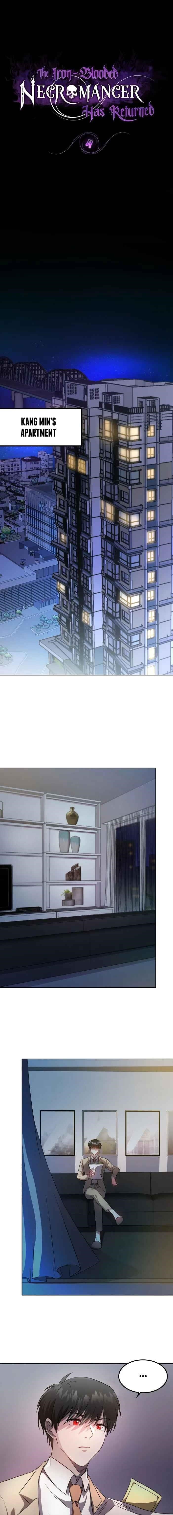 The Iron-Blooded Necromancer Has Returned Chapter 4 - Page 1