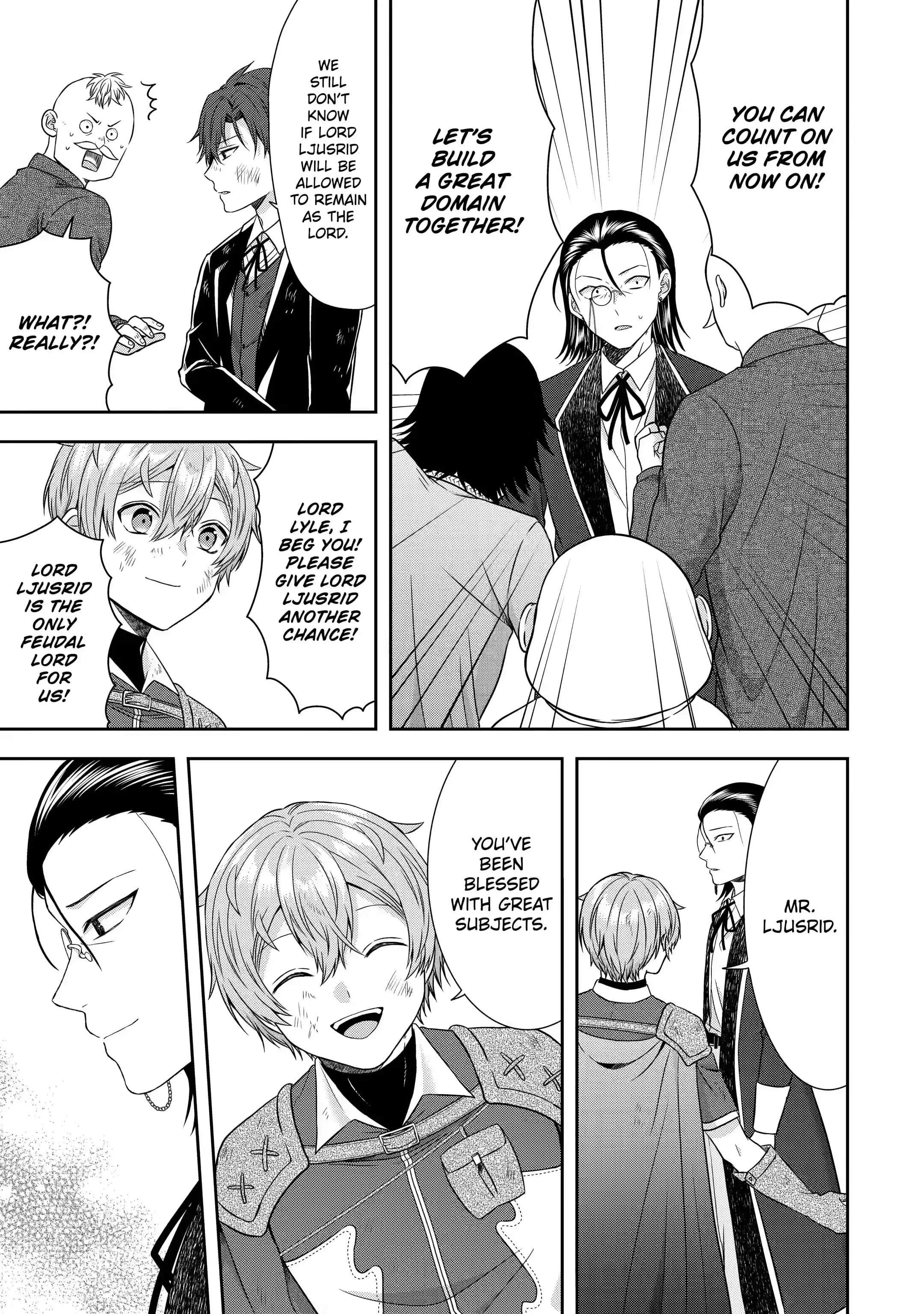 Excellent development of reincarnated lords ~When I tried to whiten by making use of the memory of the previous life, too many talented people gathered~ Chapter 17.3 - Page 15