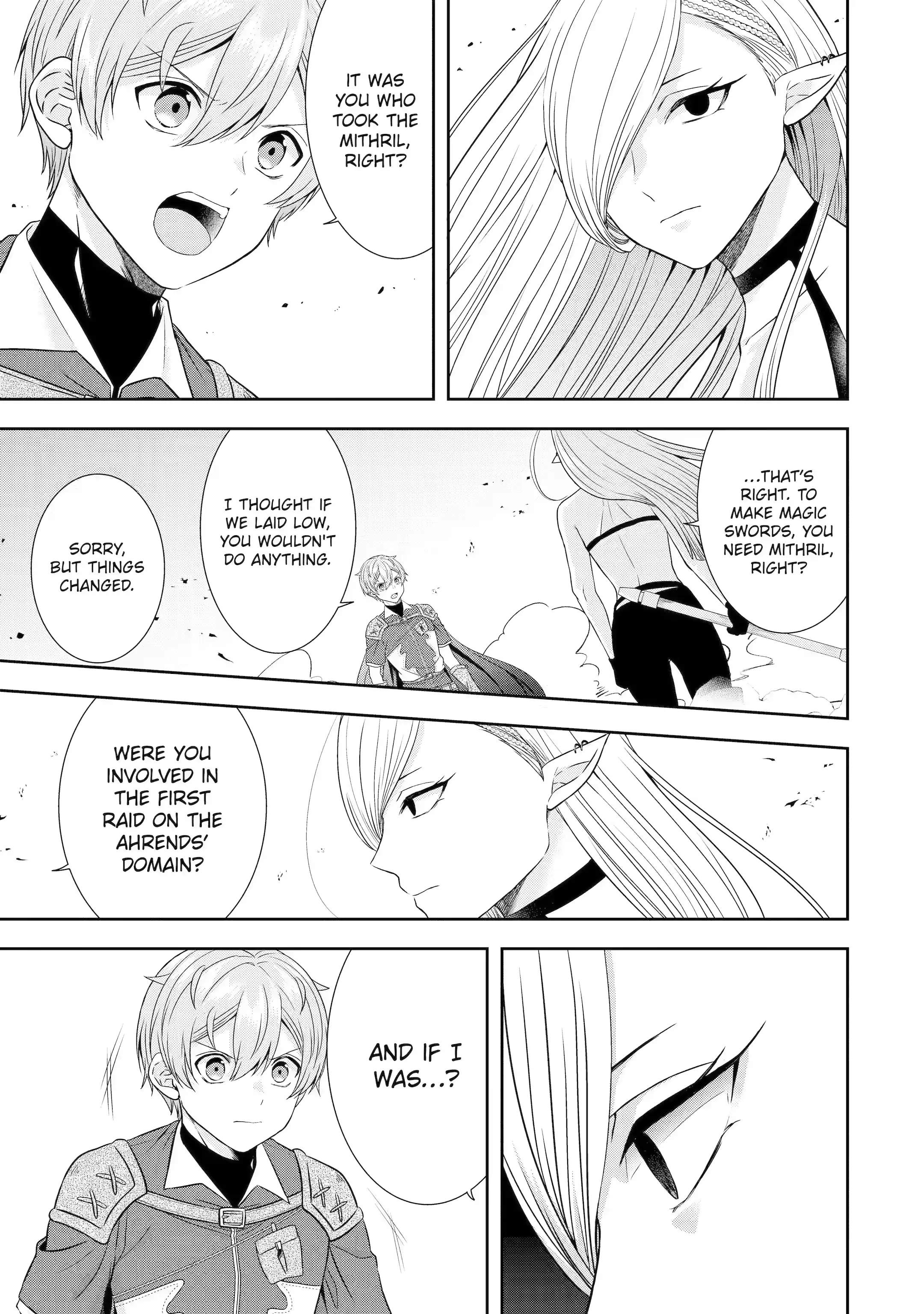 Excellent development of reincarnated lords ~When I tried to whiten by making use of the memory of the previous life, too many talented people gathered~ Chapter 24.3 - Page 1