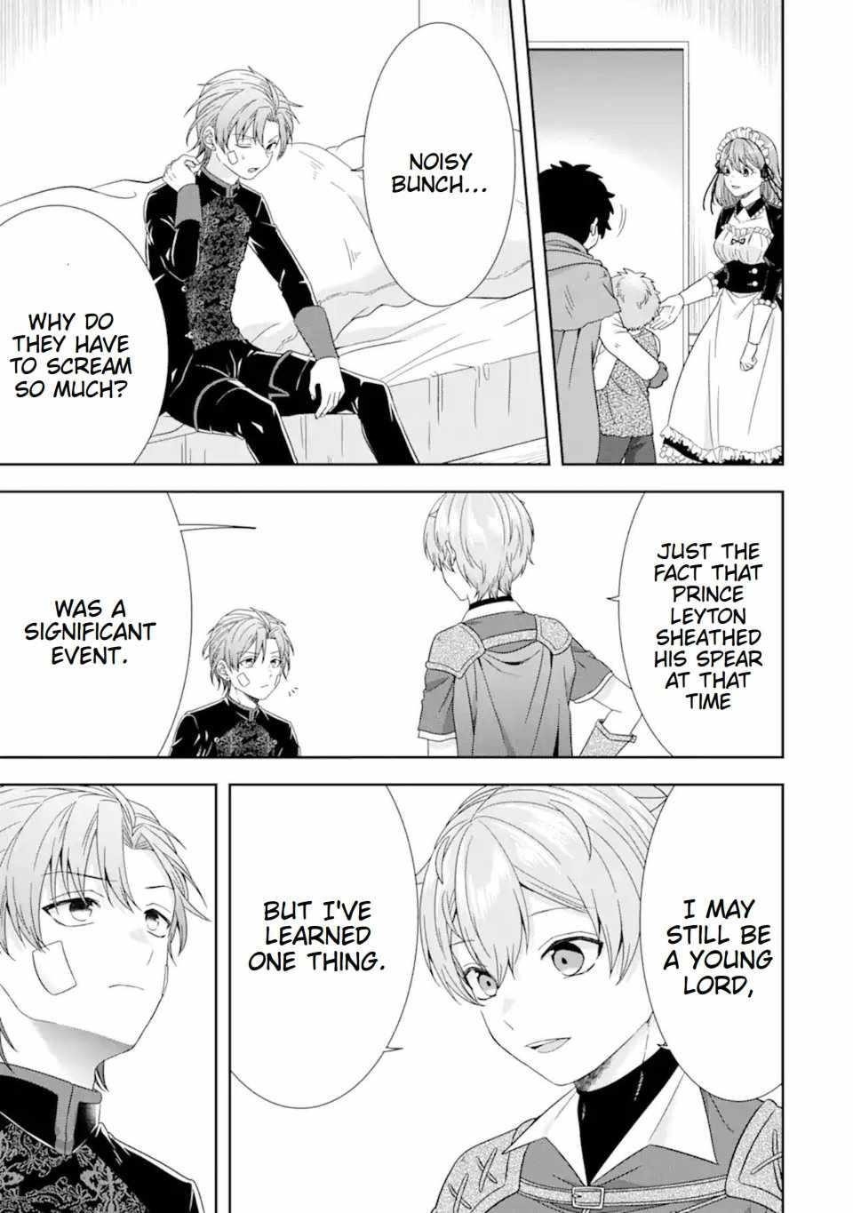 Excellent development of reincarnated lords ~When I tried to whiten by making use of the memory of the previous life, too many talented people gathered~ Chapter 31.2 - Page 9