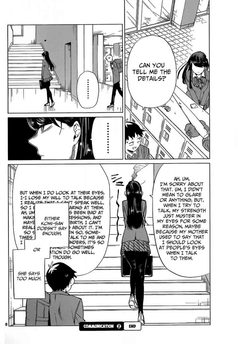 KOMI-SAN WA KOMYUSHOU DESU Chapter 0 - Page 10