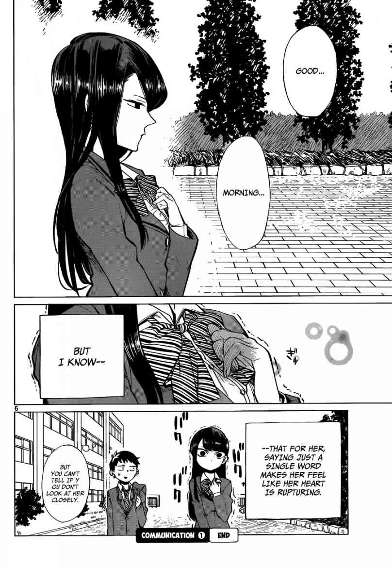 KOMI-SAN WA KOMYUSHOU DESU Chapter 0 - Page 8